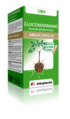 Image of Arkopharma Glucomannano Arkocapsule Integratore Alimentare 45 Capsule