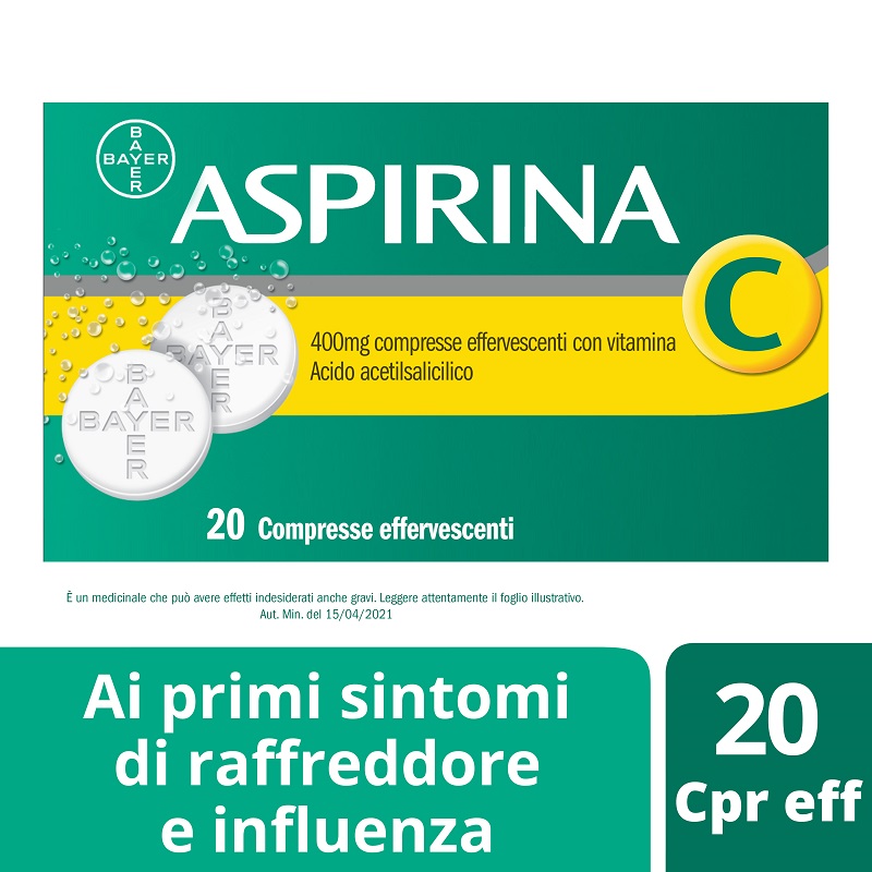 Image of Aspirina C 20 Compresse Effervescenti