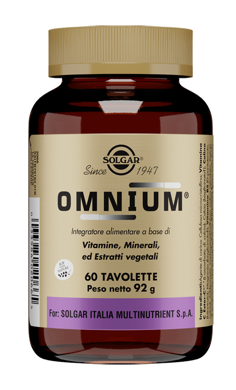 Image of Solgar Omnium Integratore Vitamine Minerali 30 Tavolette