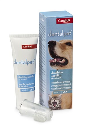 Image of Candioli Dentalpet Dentifricio Per Cani e Gatti 50 ml