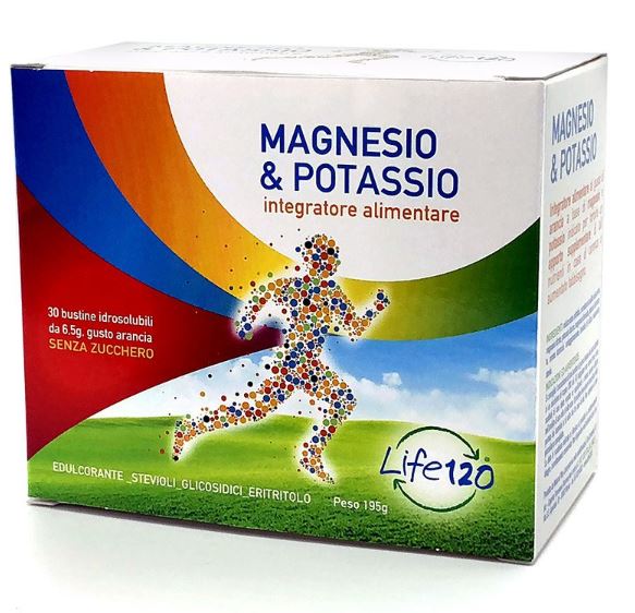 Image of Life 120 Magnesio E Potassio 30 Buste