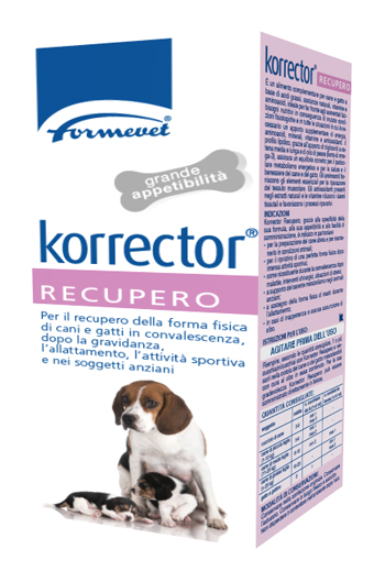 Image of Formevet Korrector Recupero Integratore Vitaminico Cani E Gatti 220 Ml