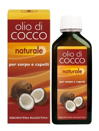 Image of Erboristeria Magentina Olio di Cocco Nutriente Idratante Corpo Capelli 100 ml