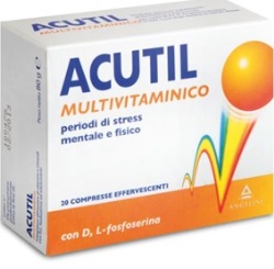 Image of Acutil Multivitaminico Integratore Energetico 20 Compresse Effervescenti