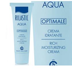 Image of Rilastil Aqua Crema Optimale Idratante Viso Pelle Normale a Secca 50 ml