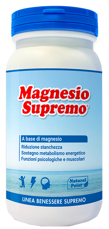 Image of Natural Point Magnesio Supremo Integratore Per Stanchezza e Stress 150 Gr