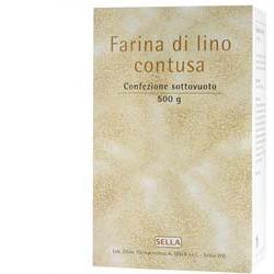 Image of Sella Farina Di Lino Contusa Per Cataplasmi Confezione Sottovuoto 250 g