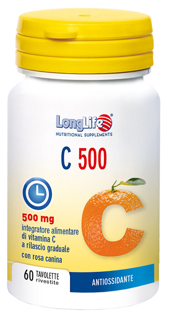 Image of LongLife C500 Integratore Vitaminico 60 Tavolette Rilascio Ritardato
