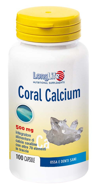 Image of LongLife Coral Calcium Integratore 100 Capsule