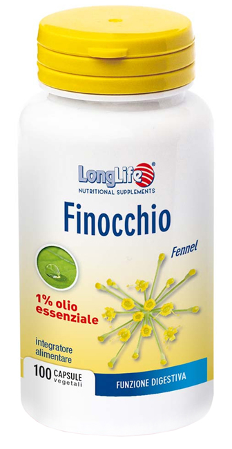 Image of LongLife Finocchio 1% Integratore 100 Capsule Vegetali