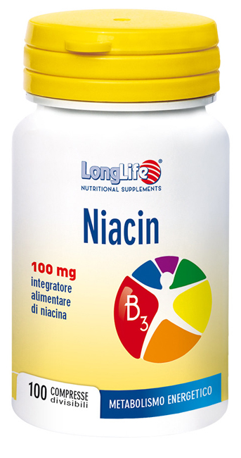 Image of Longlife Niacin 100 Cpr 100mg