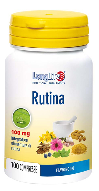 Image of LongLife Rutina Integratore Flavonoide 100 Compresse