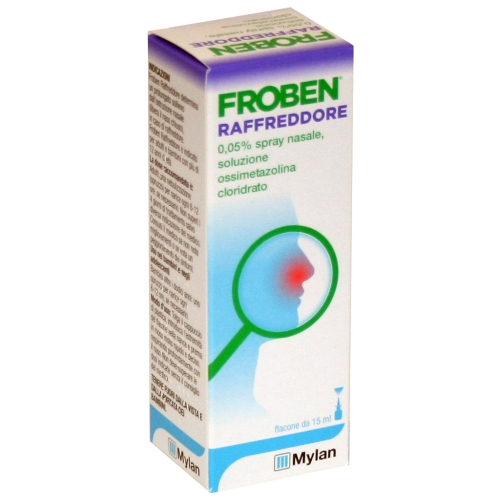 Image of Froben Raffreddore Spray Nasale 0,05% Ossimetazolina Decongestionante 15 ml