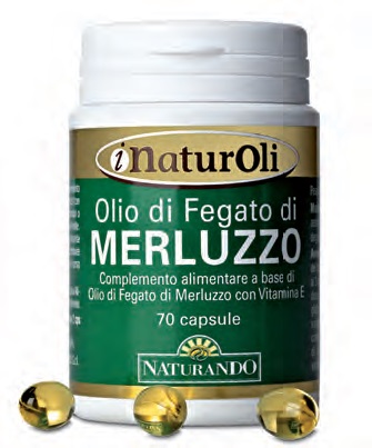 Image of Naturando Olio Di Fegato Merluzzo Integratore 70 Capsule