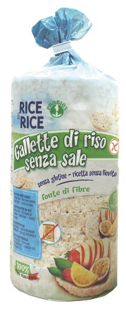 Image of Rice&Rice Gallette Di Riso Senza Sale Biologico Senza Glutine 100g