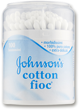 Image of Johnson's Cotton Fioc 100% Cotone 100 pezzi