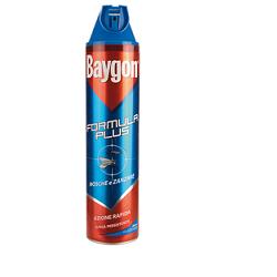 Image of Baygon Mosche e Zanzare Plus Spray Insetticida 400 ml
