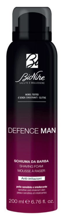 Image of Bionike Defence Man Safe Shave Schiuma Barba Anti-irritazioni 200 ml
