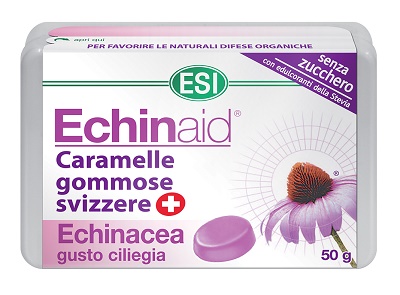Image of Esi Echinaid Caramelle Gusto Ciliegia Senza Zucchero 50G