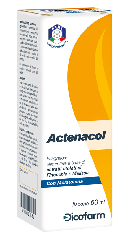 Image of Actenacol Sciroppo Integartore 60 ml