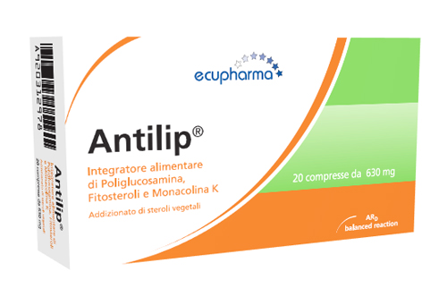 Image of Antilip Integratore Controllo Colesterolo 20 Compresse
