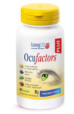 Image of Longlife OcuFactors Plus Integratore Alimentare 60 Ttavolette
