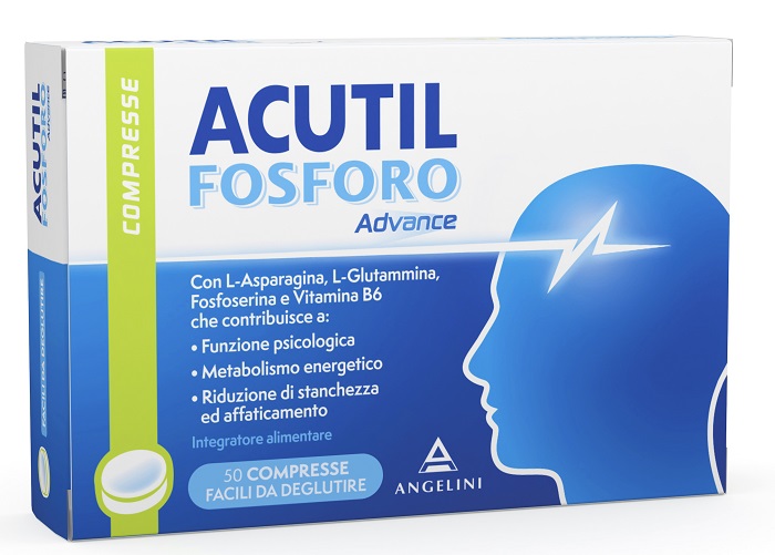 Image of Acutil Fosforo Advance Integratore Per Memoria e Concentrazione 50 Compresse