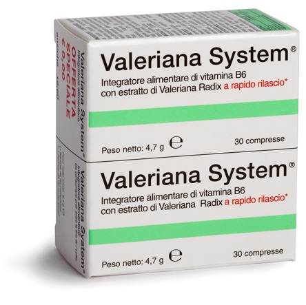 Image of VALERIANA 'SYSTEM 30CPR+30CPR
