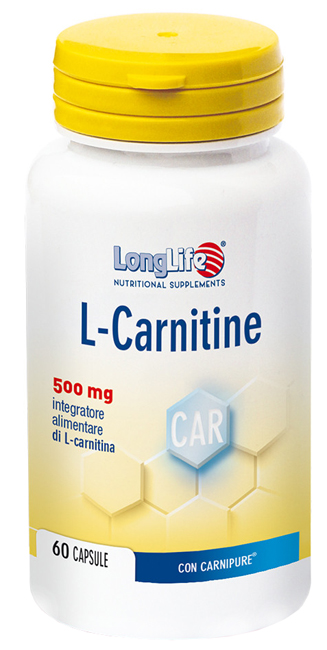 Image of LongLife L-Carnitine Integratore 60 Capsule