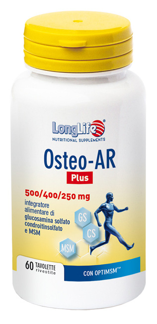 Image of LongLife Osteo-Ar Plus Integratore Alimentare 60 Tavolette