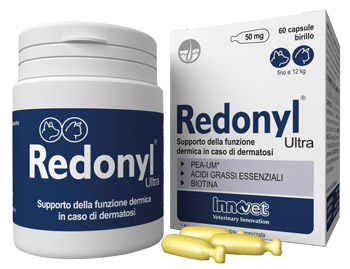 Image of Innovet Redonyl Ultra Integratore Per Dermatosi Cani E Gatti 50 mg 60 Capsule