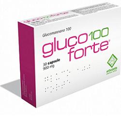 Image of Erbozeta Gluco 100 Forte Integratore Alimentare 30 Capsule