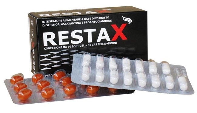 Image of Restax Integratore 30 Capsule + 30 Capsule Softgel