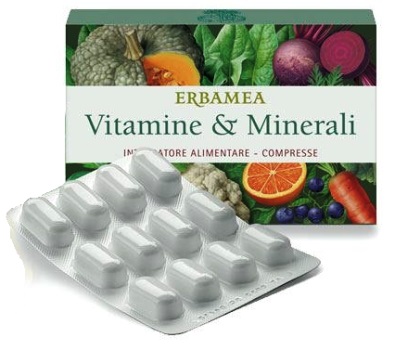Image of Erbamea Vitamine & Minerali 24 Compresse