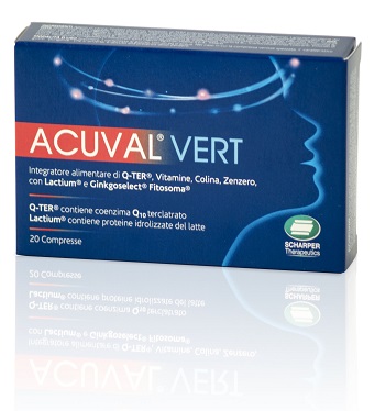 Image of Acuval Vert Integratore Antiossidante 20 Compresse