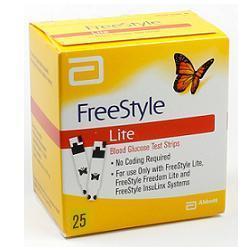 Image of Abbott Freestyle Lite 25 Strisce Test Glicemia