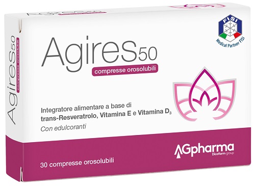 Image of Ag-Res 50 Integratore Menopausa 30 Compresse Orosolubili
