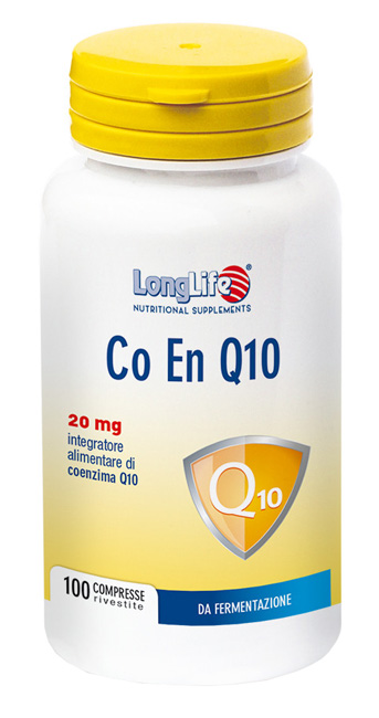Image of LongLife Co En Q10 20mg Integratore Antiossidante 100 Compresse