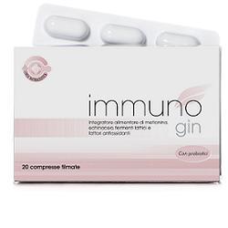 Image of Immuno Gin Integratore Fermenti Lattici 20 Compresse