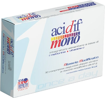 Image of Acidif Mono Integratore Funzionalità Vie Urinarie 30 Compresse