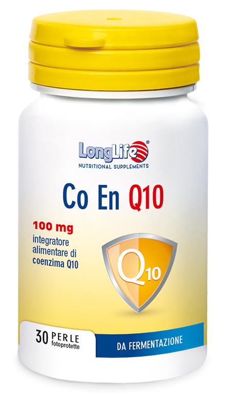 Image of LongLife Co En Q10 100mg Integratore Antiossidante 30 Perle