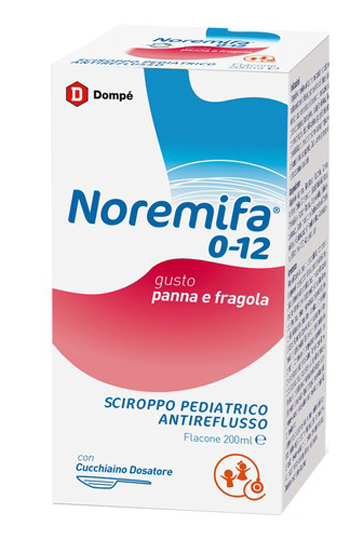 Image of Noremifa 0-12 Sciroppo Integratore Antireflusso Bambini 200 Ml