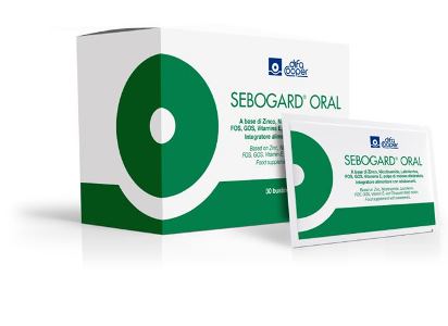 Image of Sebogard Oral Integratore Per Seborrea e Acne 30 Bustine