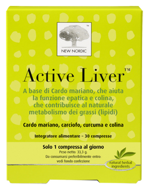 Image of Active Liver Integratore Epatico 30 Compresse