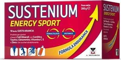 Image of Sustenium Energy Sport Integratore Sportivo 10 Bustine