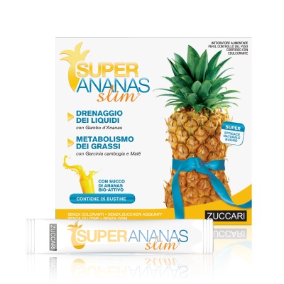 Image of Super Ananas Slim Integratore Drenante 25 Bustine