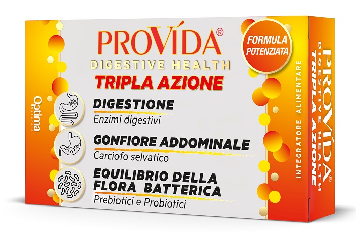 Image of Optima Provida Enzimi Vegetali Integratore Digestivo 30 Capsule