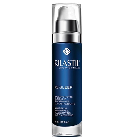 Image of Rilastil Re-Sleep Balsamo Notte Viso Antirughe Elasticizzante 50 ml