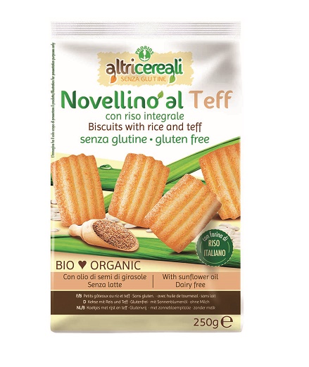 Image of AltriCereali Novellino Al Teff Con Riso Integrale Biologico Senza Glutine 250g