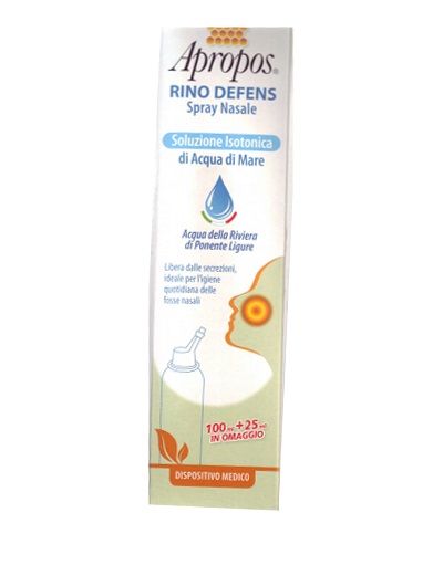 Image of Apropos Rino Defens Soluzione Isotonica Spray Nasale 125 ml